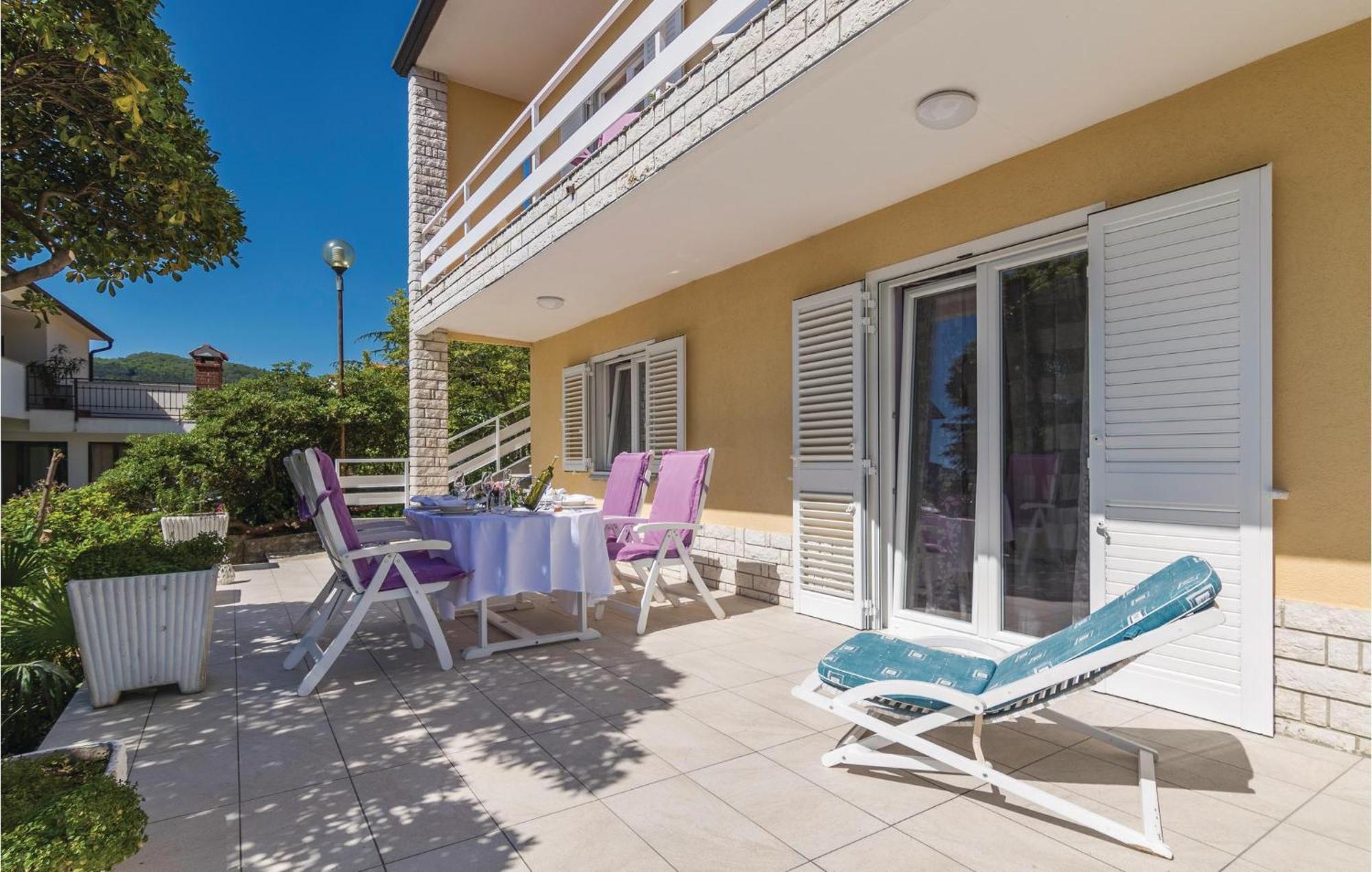 Amazing Apartment In Rabac With Wifi Rasa Экстерьер фото